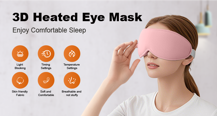 Heating Massage Sleep Eye Mask Banner
