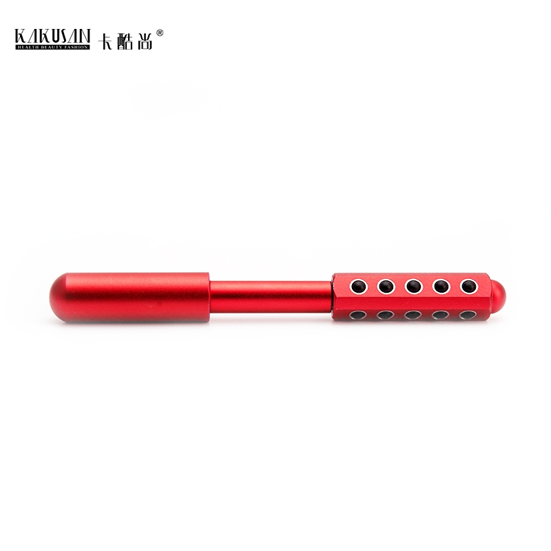 KKS Skin Lifting Tightening Facial Lift Germanium Uplift Stone Face Beauty Massage Roller