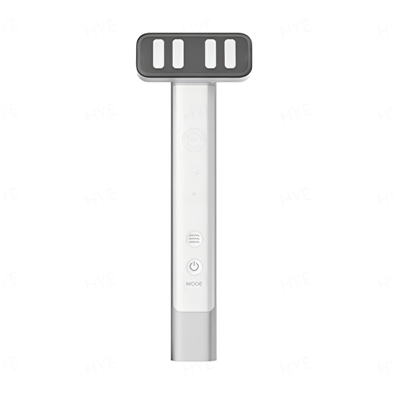 New Style EMS Vibration Cosmetic Personal Massager LED Light 6 Color Lights Beauty Machine Facial Massager Customized Logo