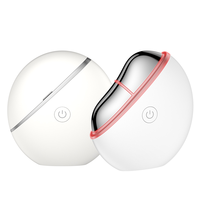 Custom Logo Handheld USB Gua Sha Electric Microcurrent Facial Toning Device For Face Guasha Facial Massage Tool