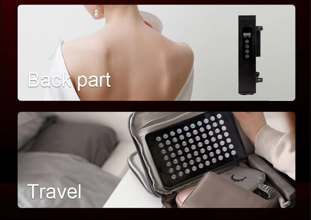 Home Use Beauty Equipment Red Light Therapy Lamp with Stand Red Light Panel Device