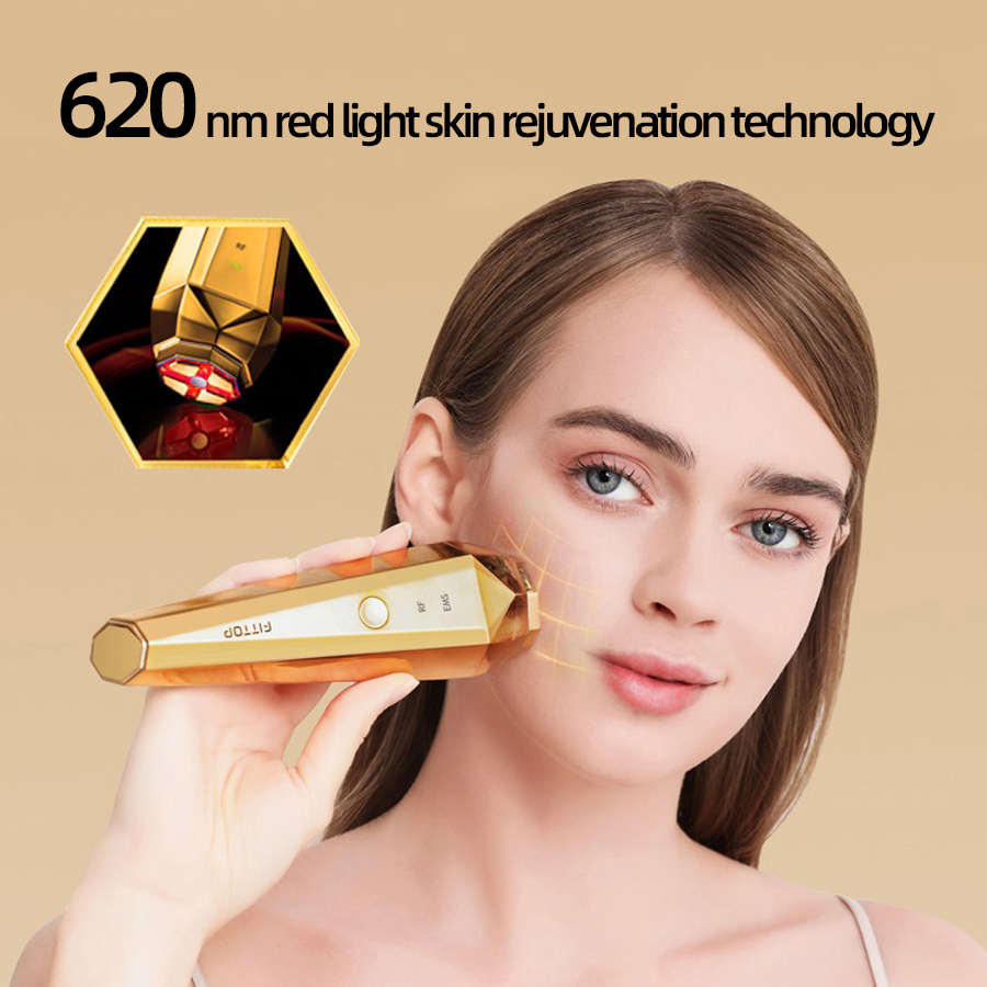 R F Face Lift Portable Home Use Facial Tightening Skin Rejuvenation Device For Support Skin's Resilience