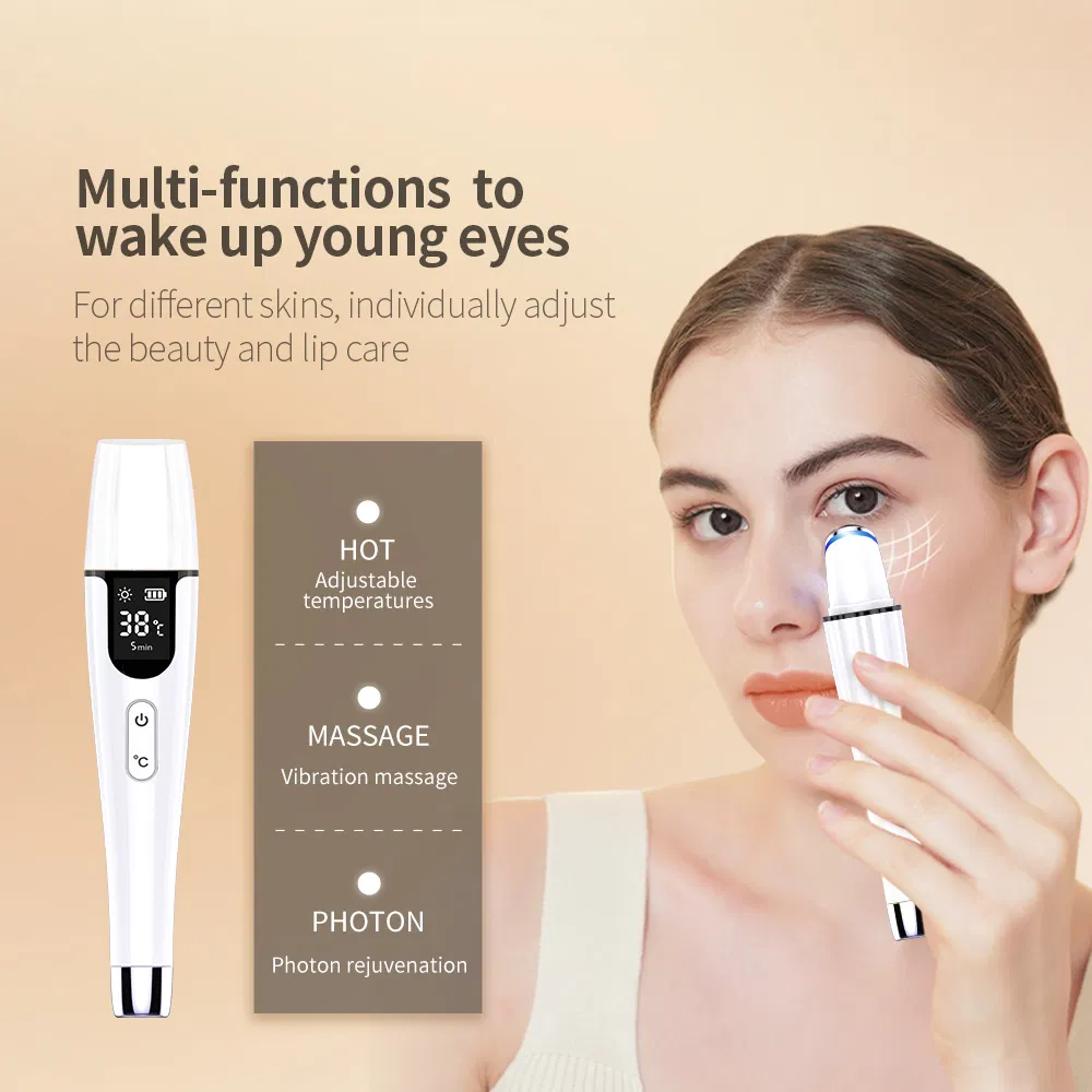 Mini Portable Facial &amp; Eye Skin Care Tools - Skin Activated Handheld Cordless Vibration Massager