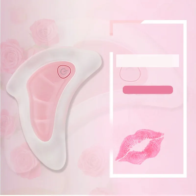 Wireless Dolphins Appearance LED Therapy Beauty Device Skin Lifting Berg Crystal Facial Massager