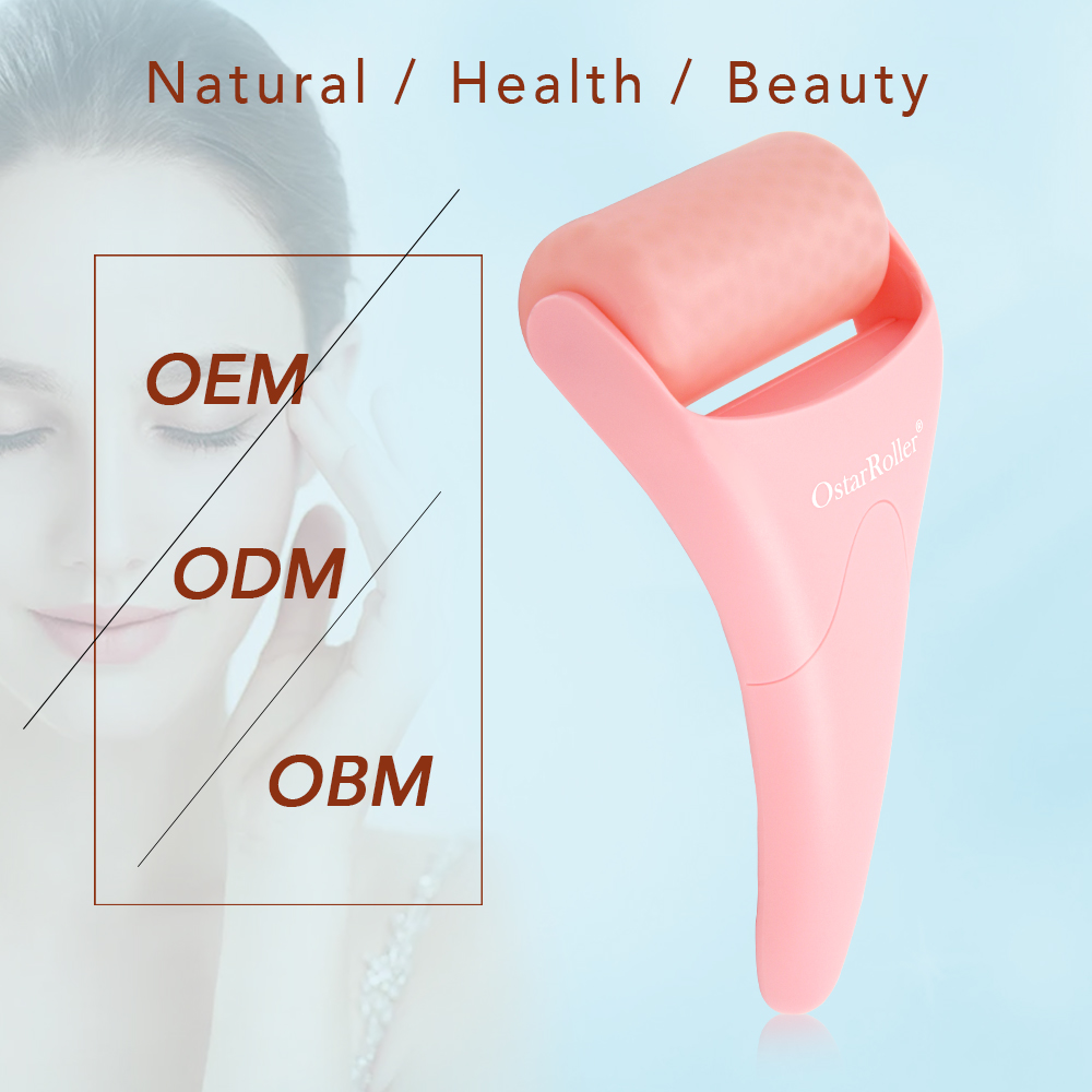 CE Approved Mini Handheld Silicone Cube Skin Cooling Facial Ice Roller Stone for Face Body and Eyes Massage Calms &amp; Rejuvenates