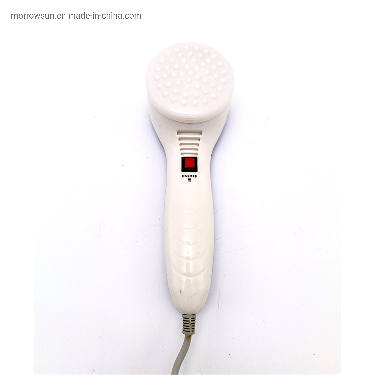 Electric Cheapest Handheld Vibration Wave Infrared Heat Phototherapy Shiatsu Mini Massage Hammer Facial Massager