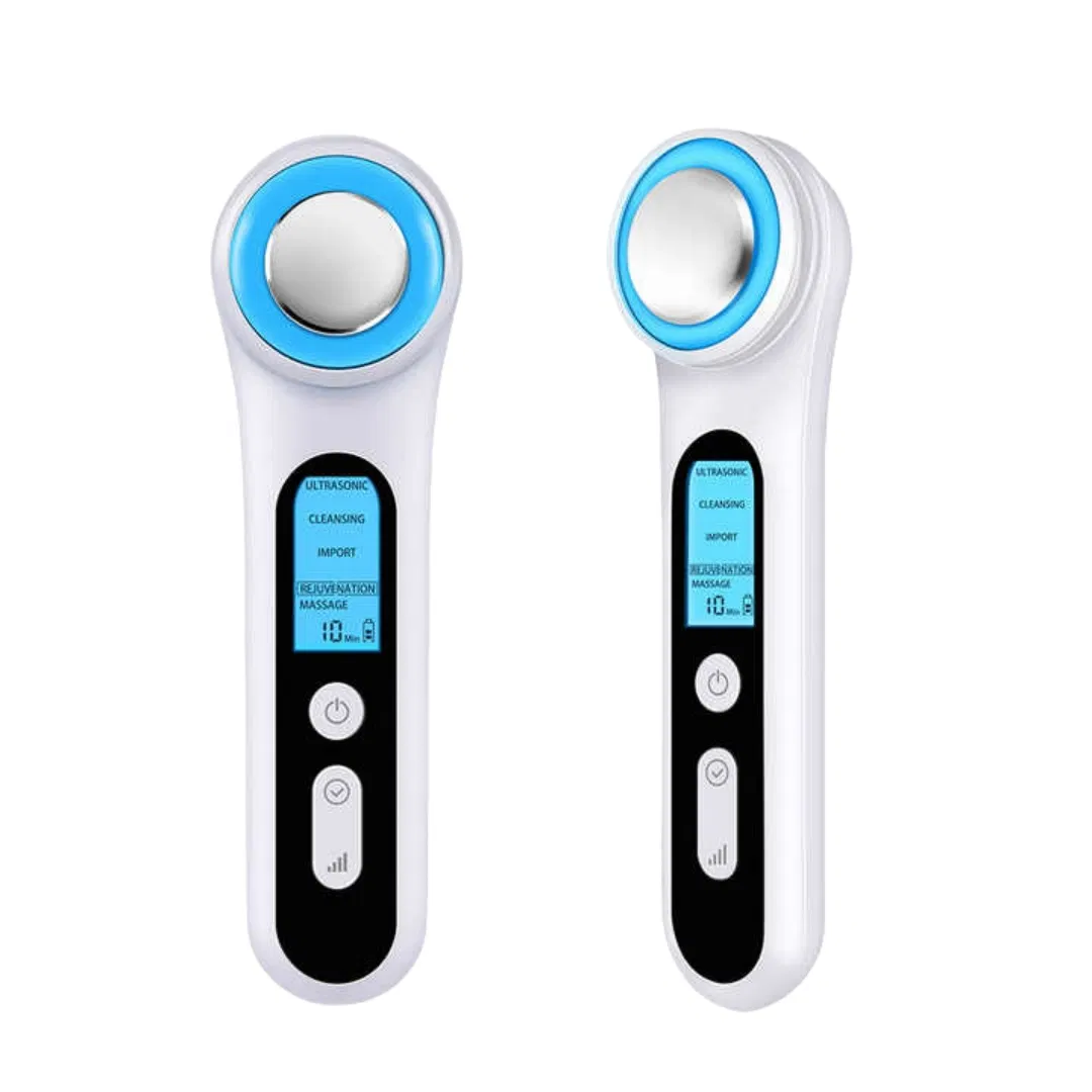 Skin Rejuvenation Ultrasonic Clean Import LED Facial Beauty Massager