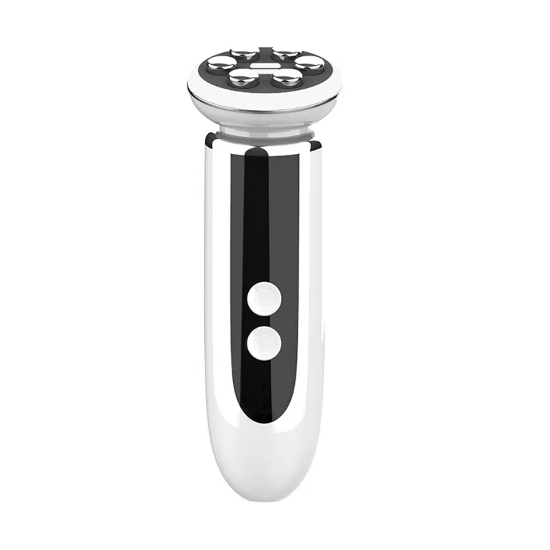 LCD Screen Skin Rejuvenation Mini Hifu RF Facial Machine Home Salon Use LED Therapy Face Massager