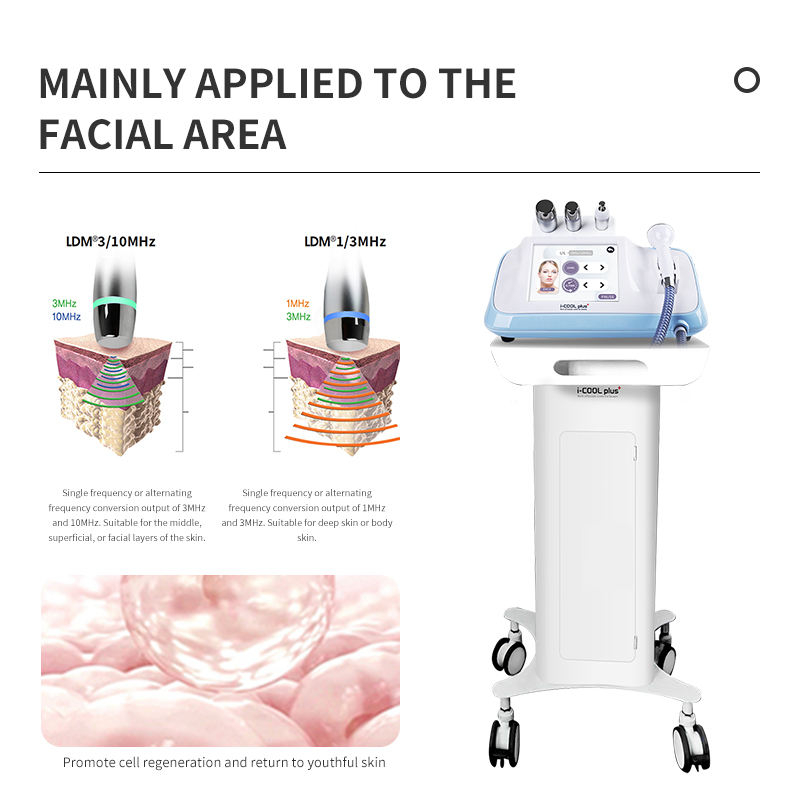 Facial Skin Rejuvenation Desktop Device-Anti-Aging Wrinkle Remover Pore Shrinking Massage SMAS for Face Hands &amp; Neck