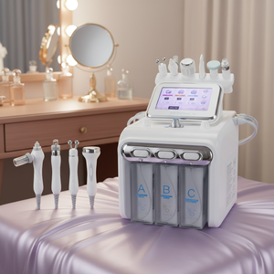 Professional 6 in 1 Hydro Dermabrasion Machine Aqua Peel Oxygen Jet Device Facial Cleansing Beauty Equipment Factory Price OEM