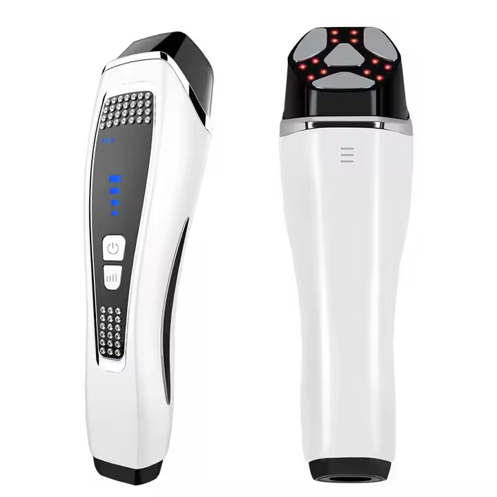 Hot Sales Home Use Micro-Current Firming LED Therapy Anti-Wrinkle Facial Beauty Massager