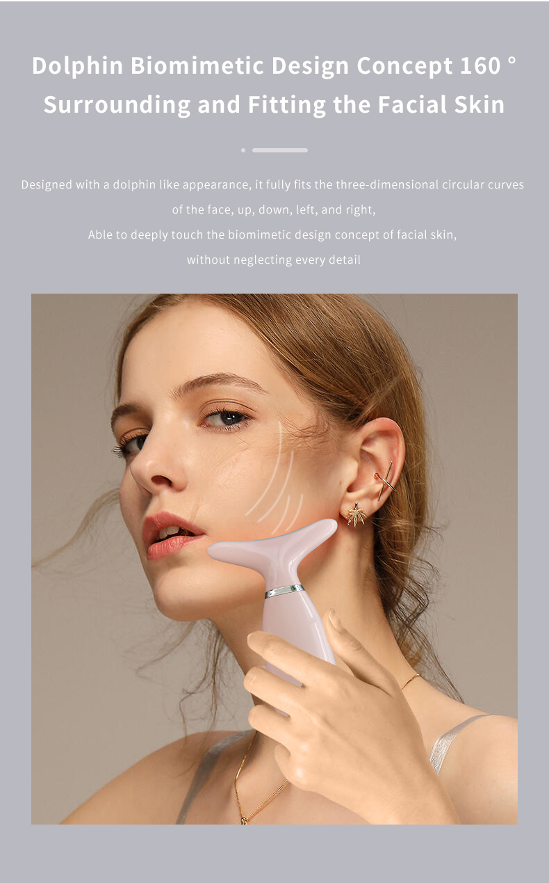 Facial lifting massage device details 8