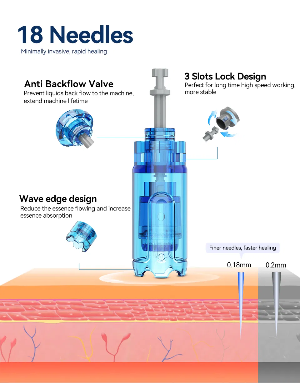 Skin Revitalizing Microneedle Beauty Device for Home Use