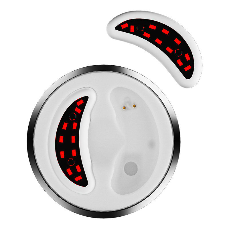 Portable Rechargeable Handheld EMS Red Light Eye Lifting Toning Massage Beauty Device