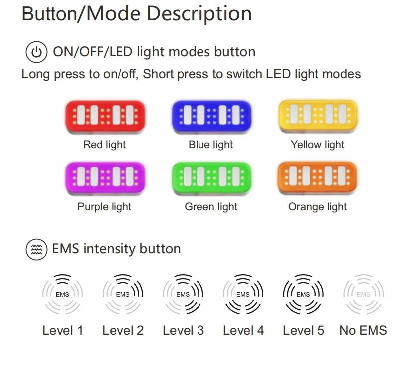EMS Vibration Cosmetic Personal Massager Detail 10