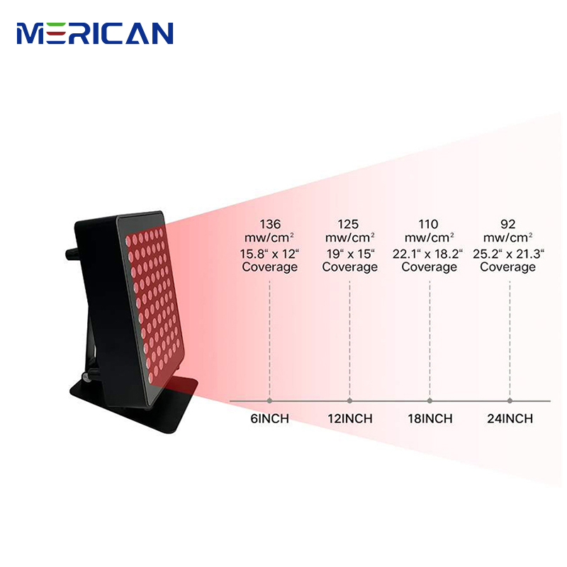 Home Use Beauty Equipment Red Light Therapy Lamp with Stand Red Light Panel Device