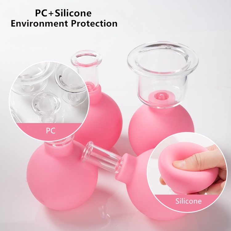 Custom Body Anti-Cellulite Cupping Therapy Massager Silicone Vacuum Facial Cupping Cups