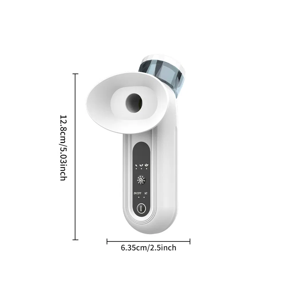 Cool Heat Compress Eye Skin Care Moistening Beauty Device Hot Portable Rechargeable Facial Nano Mist Sprayer