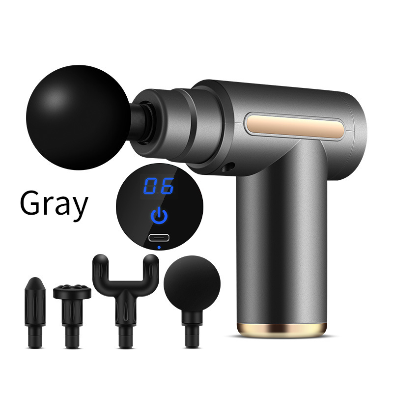 Handheld Hot &amp; Cold Massage Gun Mini Pocket Vibrators Deep Tissue for Body Waist Neck Facial Massager for Back Massage Hammer