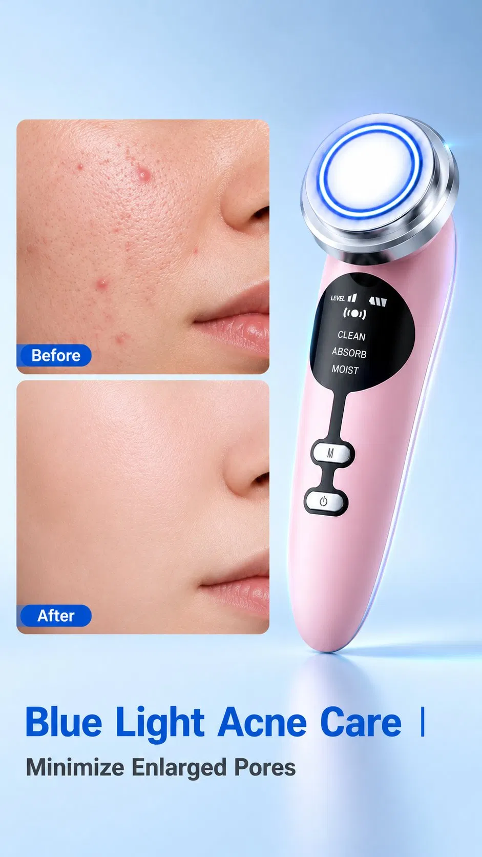 Pocket Size Rechargeable Facial Neck Tightening Home Beauty Device View 4