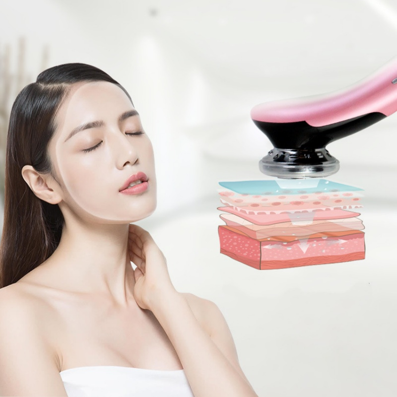 EMS Hot Cold Facial Massager with LED Photon Therapy