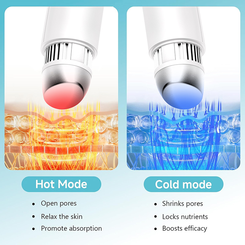 KKS Hand Held Hot/Cold Eye Massager with Skin Tightening &amp; Face Lifting for Anti-Aging Beauty