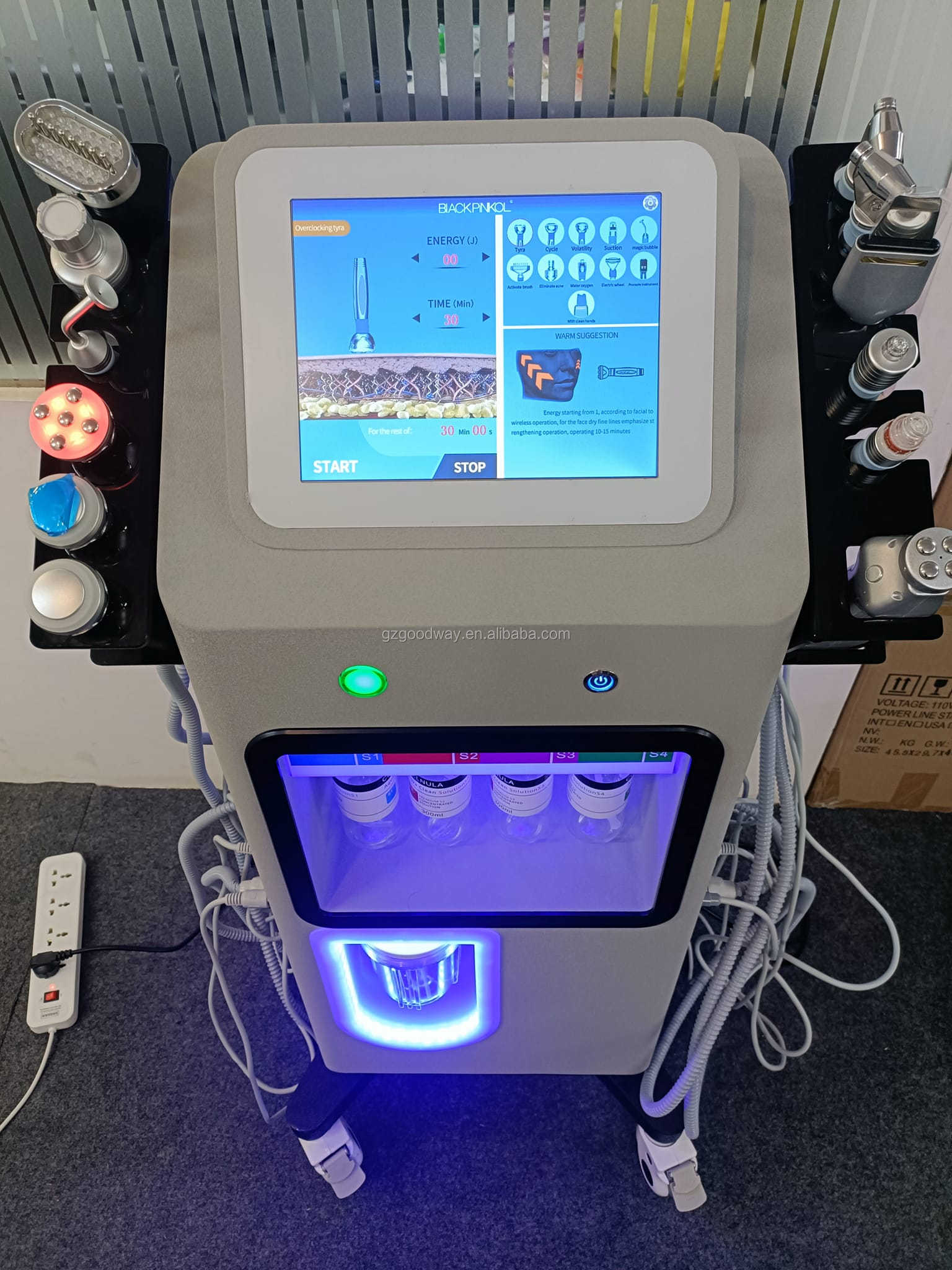 9 in 1 Facial Cleaning Machine Detail