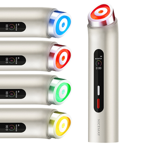 New Age Booster Pro Microcurrent Electric Vibrating LED Photon Skin Tightening And Lifting Beauty Device Facial Massage