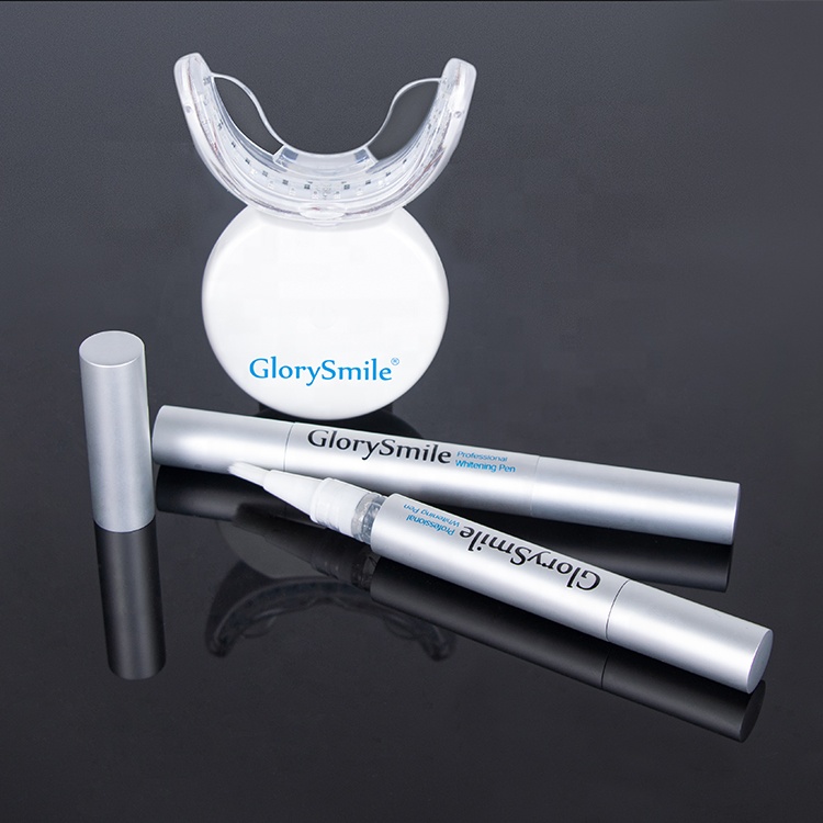 2024 Rechargeable Cordless Peroxide Free Red Blue Ray LED Light Wireless Teeth Whitening Kit