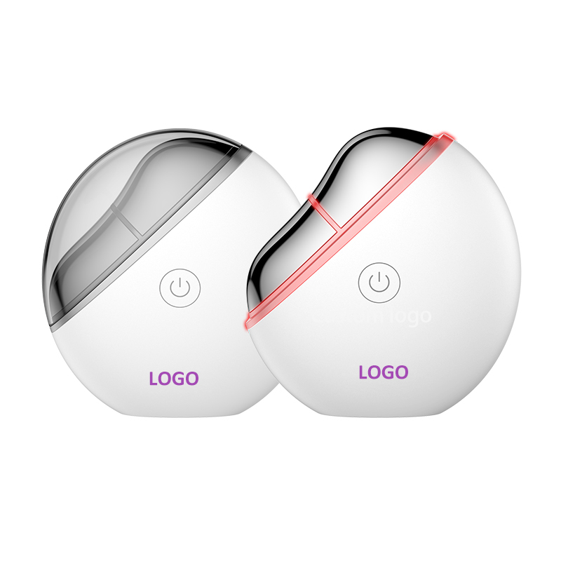 Custom Logo Handheld USB Gua Sha Electric Microcurrent Facial Toning Device For Face Guasha Facial Massage Tool