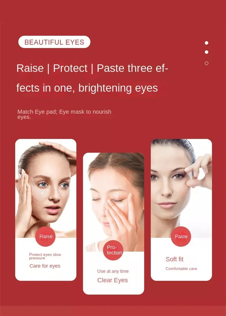 Home Use EMS Red Light Micro Current Eye Vibration Massager Beauty Device
