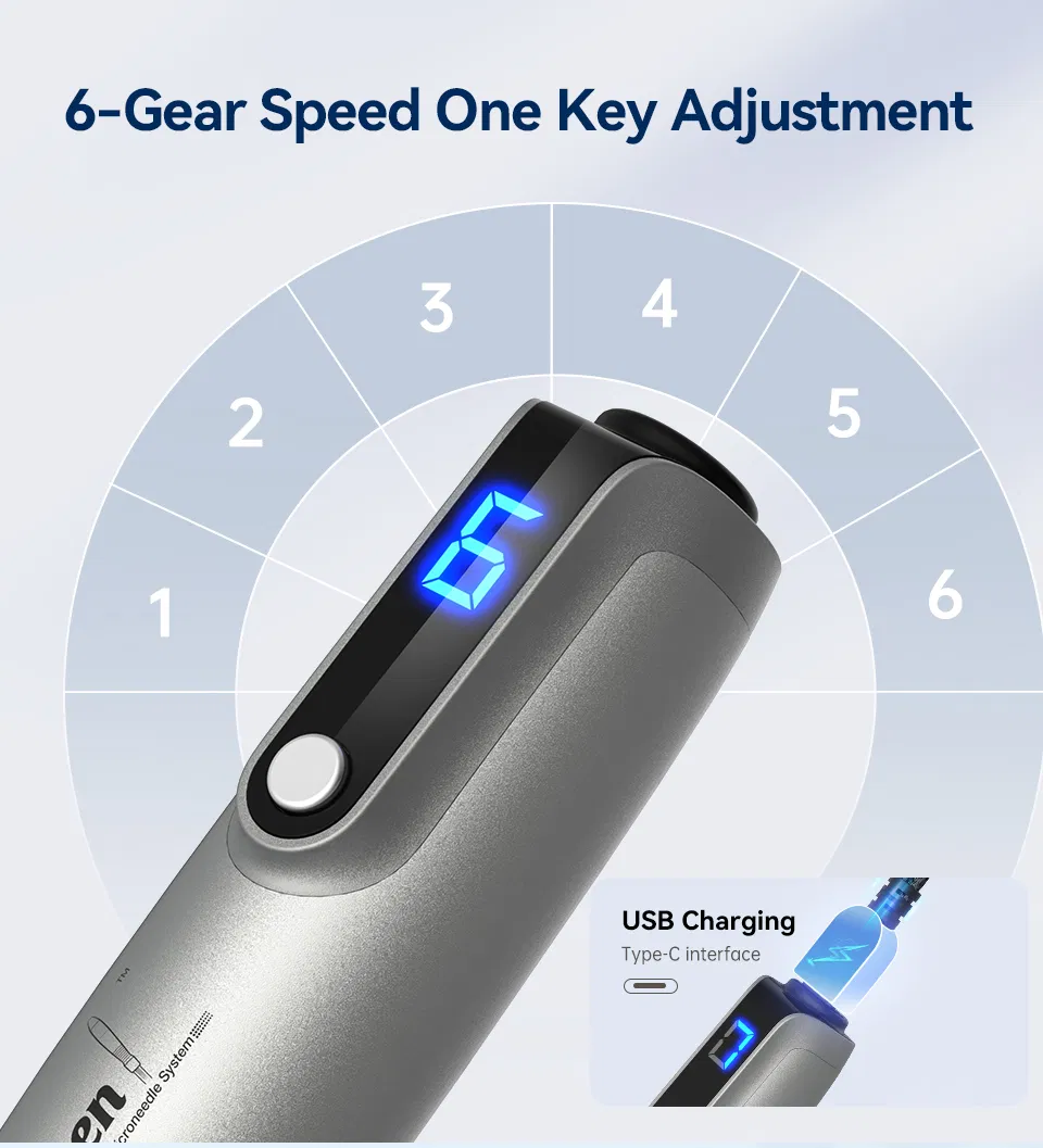 Skin Revitalizing Microneedle Beauty Device for Home Use