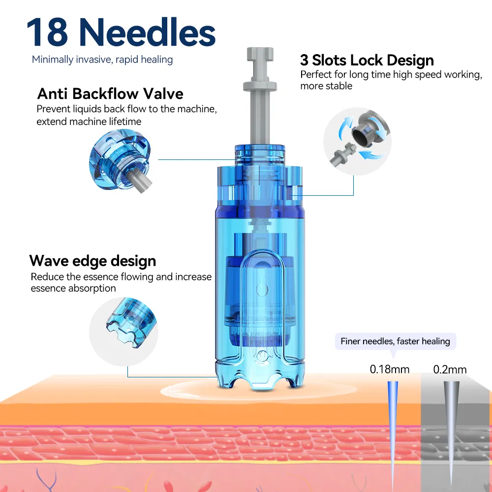 Skin Revitalizing Microneedle Beauty Device for Home Use