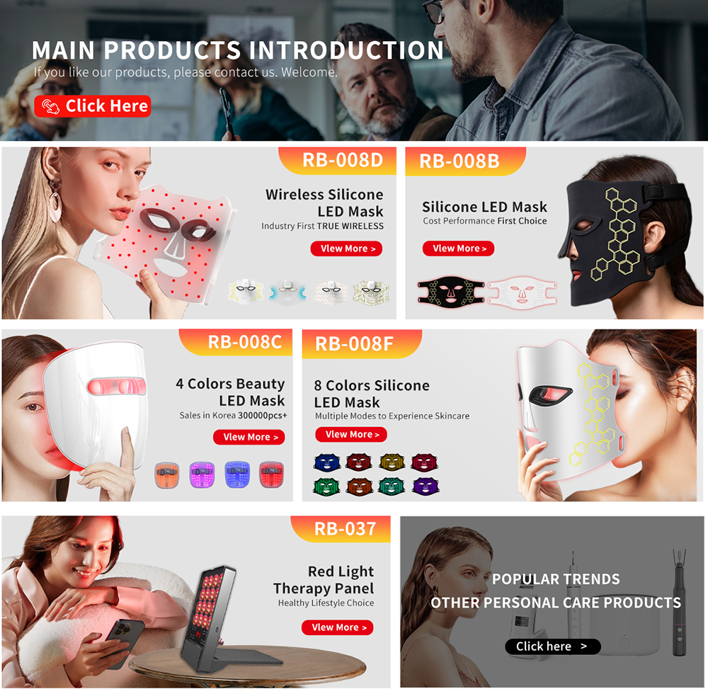 Recommended Manufacturer LED Face Masks