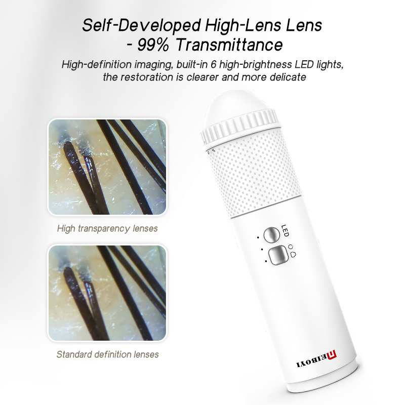 Meiboyi Wireless Scalp Hair Detector WIFI Connect Scalp Analyzer Skin Scanner Home Use Beauty Equipment 2025 Product