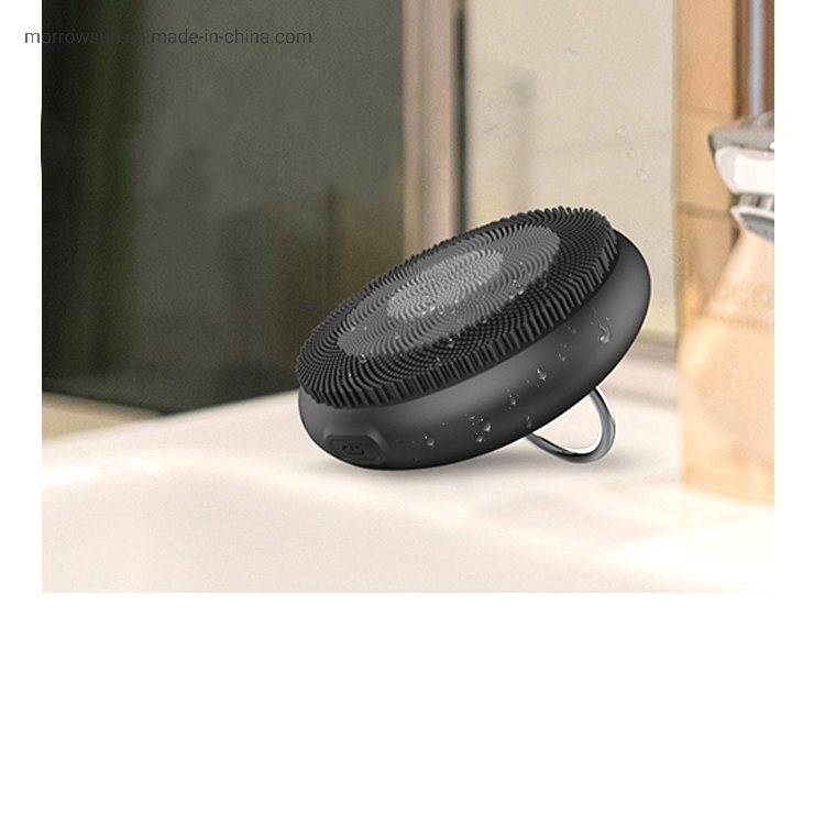 Wireless High Frequency Vibration FDA Silicone Waterproof Body Cleaning Skin Lifting Facial Massager