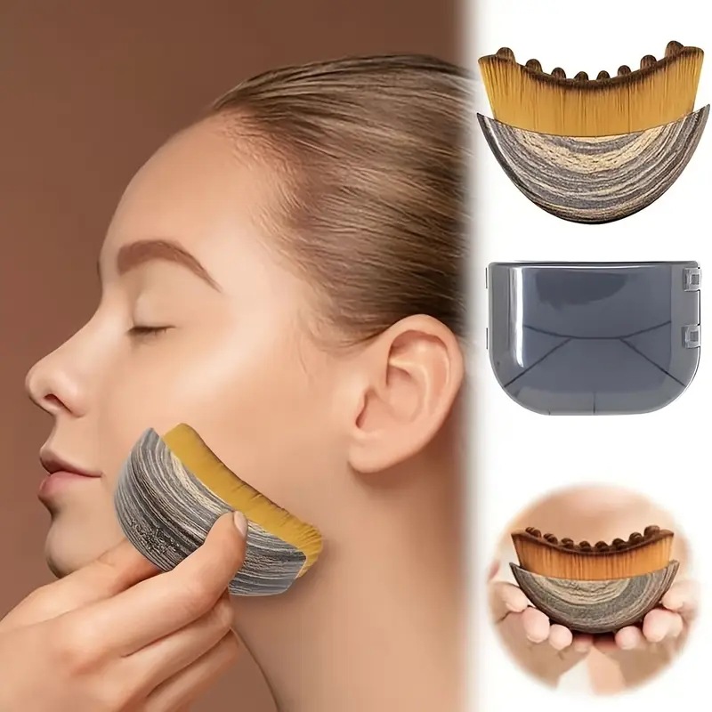 CE Lymphatic Brush Brochas De Maquillaje for Facial Contour Massage Eye and Neck Care Dropshipping Face Lifting Massage Brush