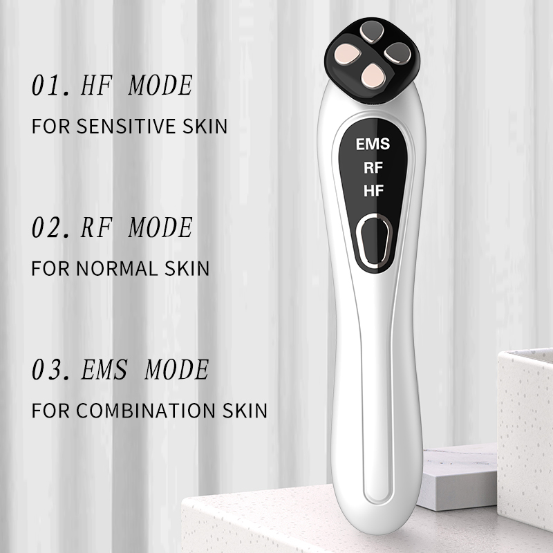 Facial High Frequency Vibration Dark Circle Remove Device Heating Compress Eye Massager