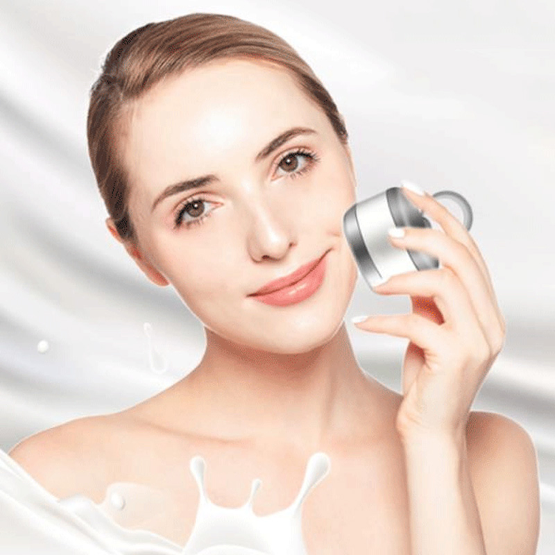 Portable Photon Magnetic Induction LED Color Light Vibration Facial Massager