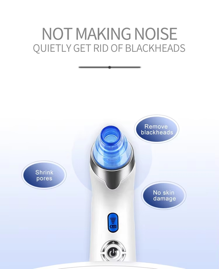 Home Use Beauty Rechargeable Vacuum Blackhead Remover Cleaning Device