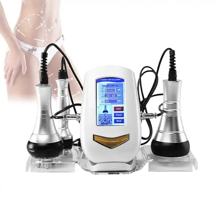 40kHz Cavitation Ultrasonic Body Slimming Machine RF Facial Massager Skin Tighten Face Lifting Skin Care Tool