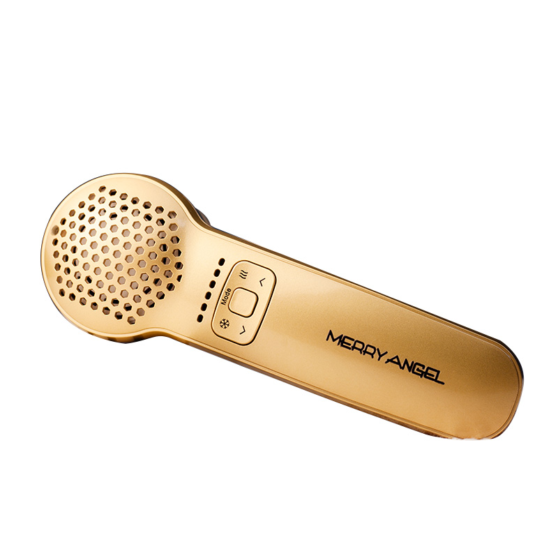 High Quality Electric Handheld Face Beauty Hot and Cold Hammer Ice Facial Massager Pore Tightening Massage Device for Fac