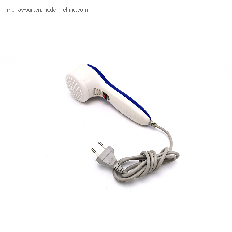 Electric Cheapest Handheld Vibration Wave Infrared Heat Phototherapy Shiatsu Mini Massage Hammer Facial Massager