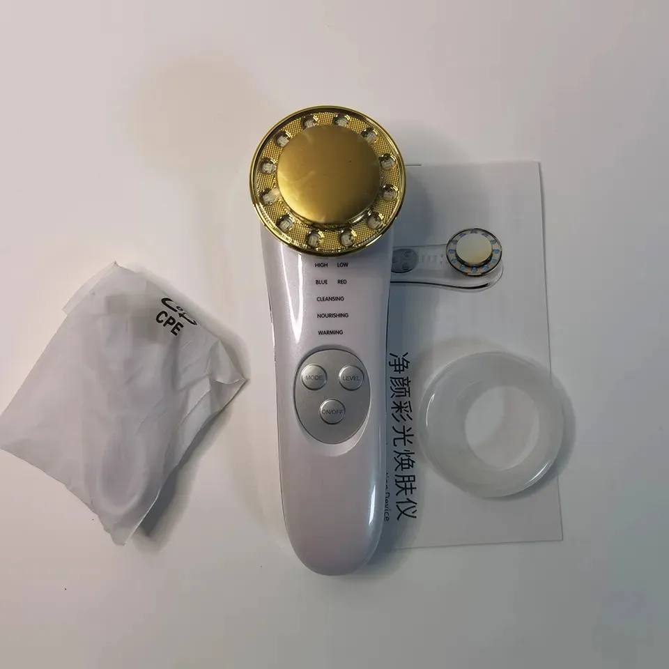 RF Photon Therapy Multifunctional Anti Aging Wrinkle Remover Massage Electric Beauty Instrument Face Facial Ultrasonic Massager