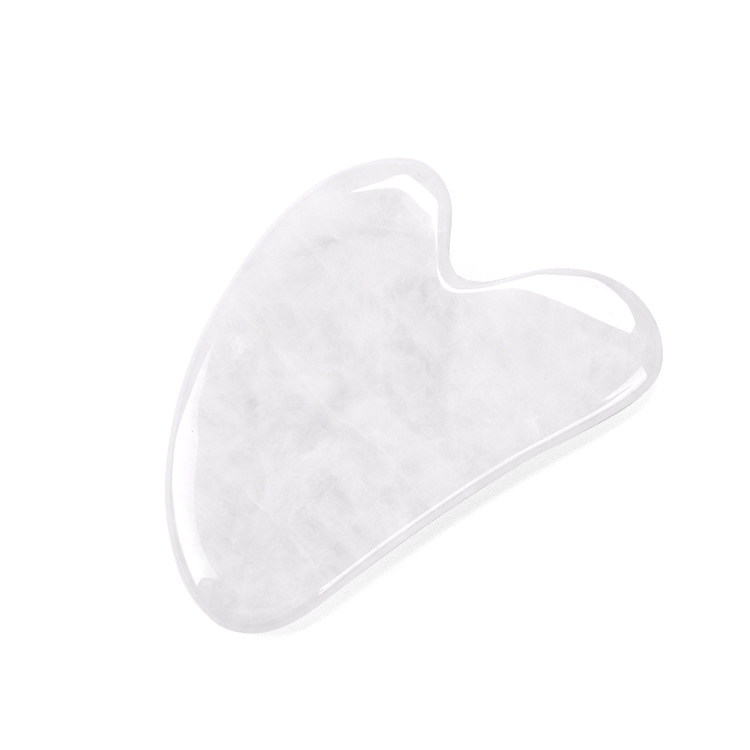 White Jade Roller and Gua Sha Set, Facial Lift and Contouring Tool for Skin Tightening Anti-Aging and Radiant Glow