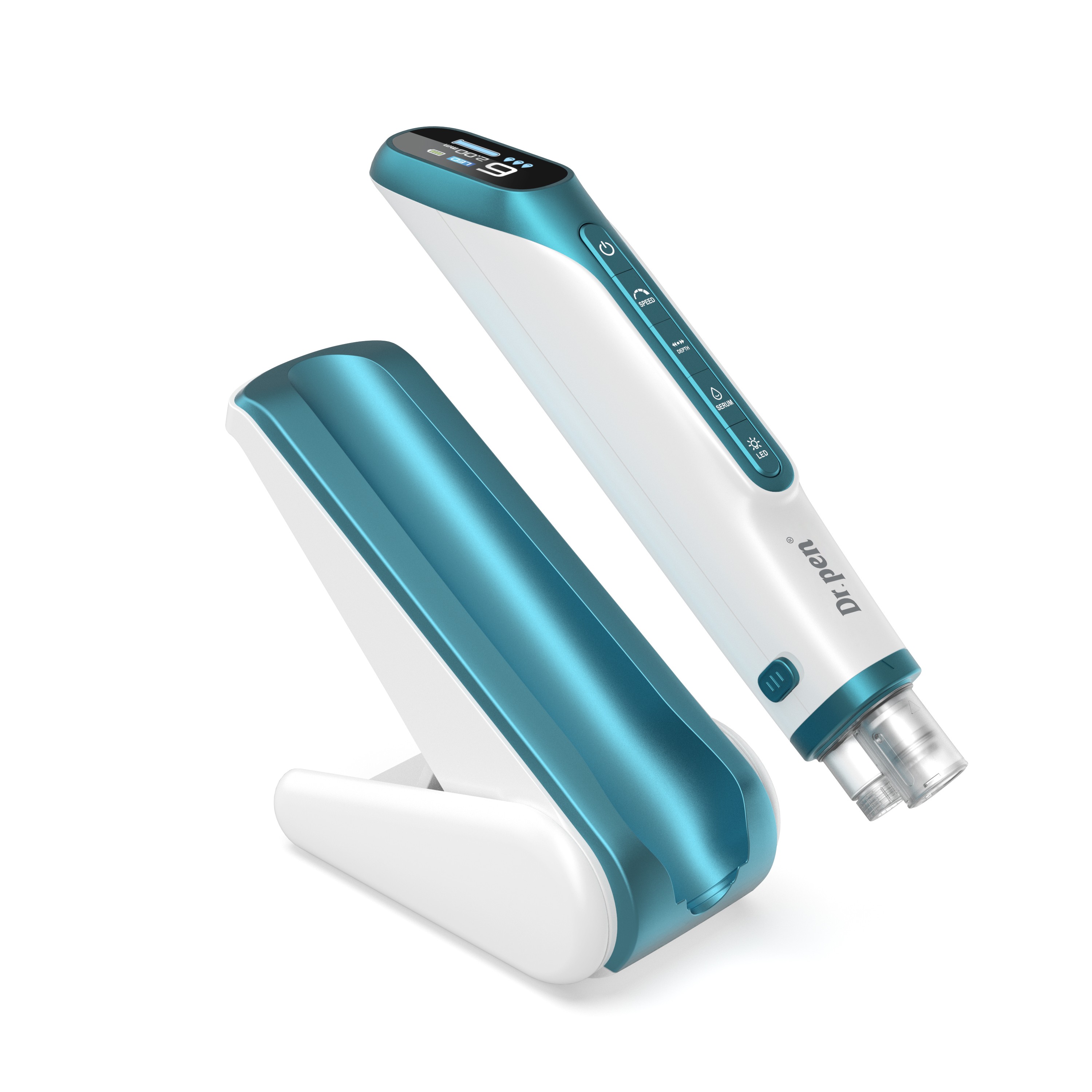 2026 Newest Tech Dr. Pen H6 Microneedling Skin Beauty Rejuvenation Device with Smart Adjustment Vibration Massage