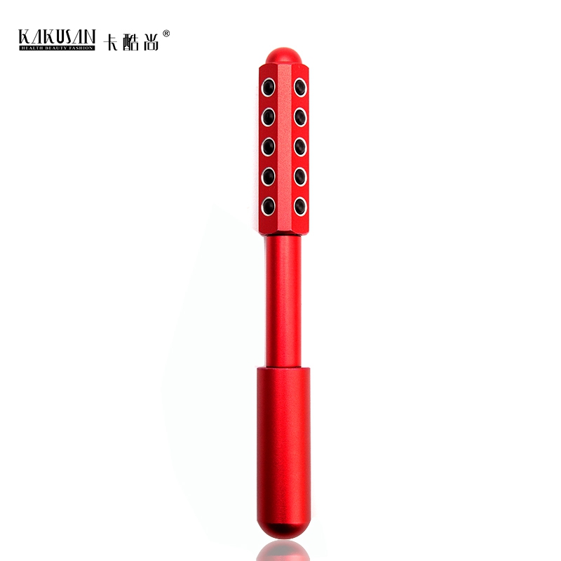 KKS Skin Lifting Tightening Facial Lift Germanium Uplift Stone Face Beauty Massage Roller