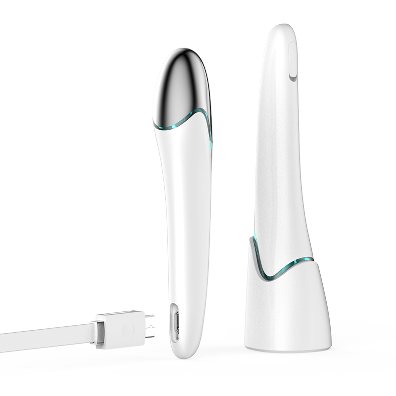 Mini Eye Massager Device Eye Lifting Massage Cooling Vibrating Eye Massager Pen USB Rechargeable