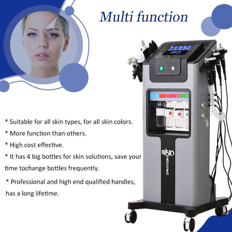 Black White Pearl Beauty Device | Skin Care Management System | Facial Cleansing Micro-Bubbles | Blackhead Removal Oxygen