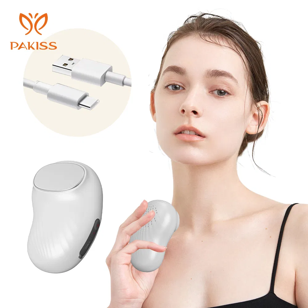 Pakiss Hot &amp; Cold Photon Beauty Device - Rechargeable Facial Infuser with Red Blue Light for Home Use &amp; Post-Procedure Care
